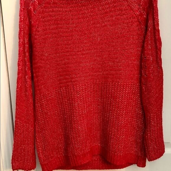 Liz Claiborne cable knit over sized cowl neck pullover NWT - Picture 4 of 4